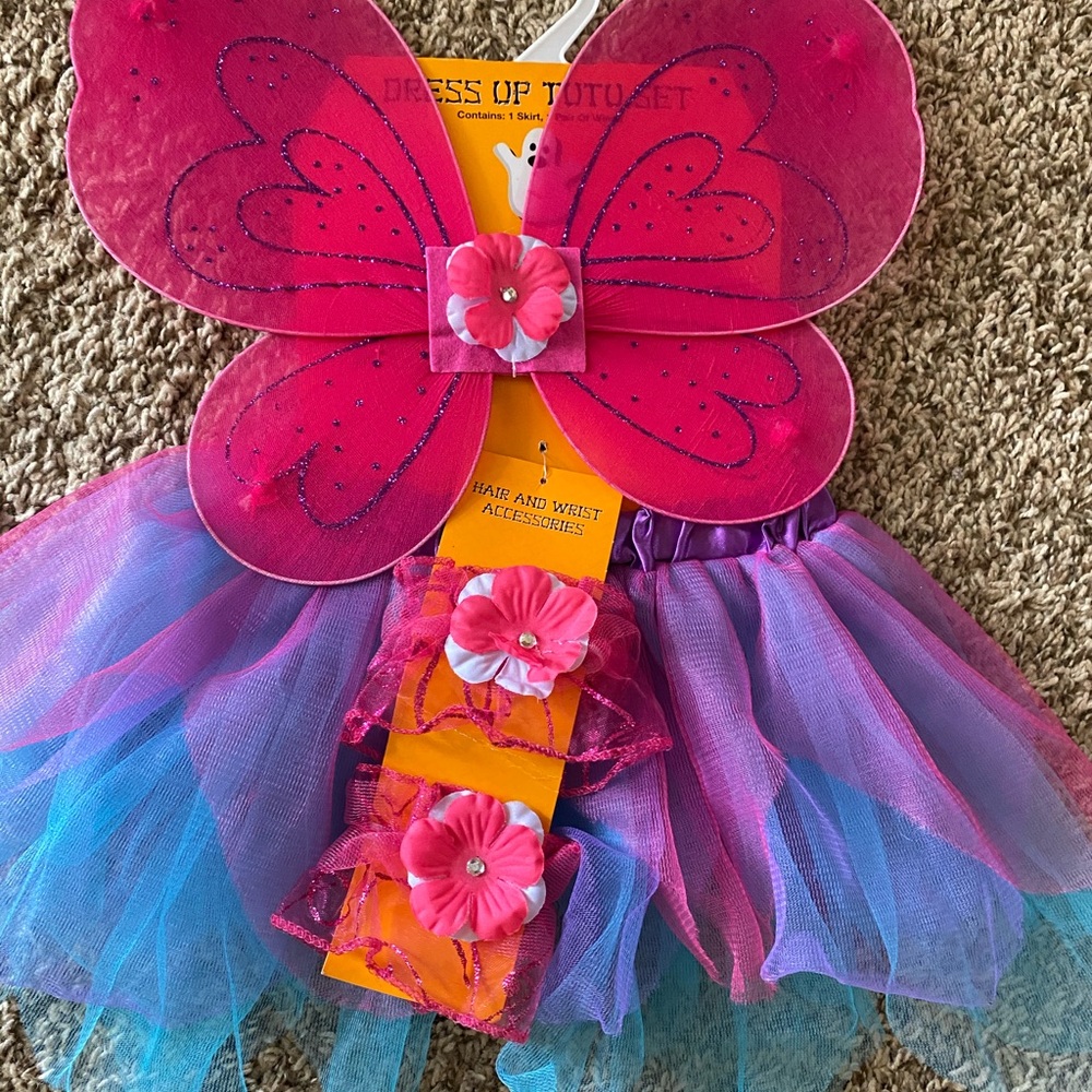 Little girls tutu set NEW  Fits Ages 3-6